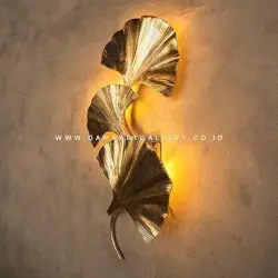 Lampu Dinding Minimalis Kuningan